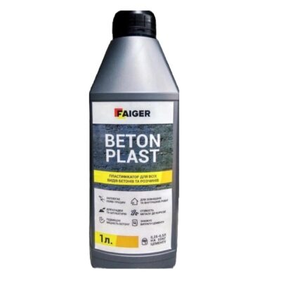 Пластифікатор для бетону FAIGER BETON PLAST 1 л (MP-0182)