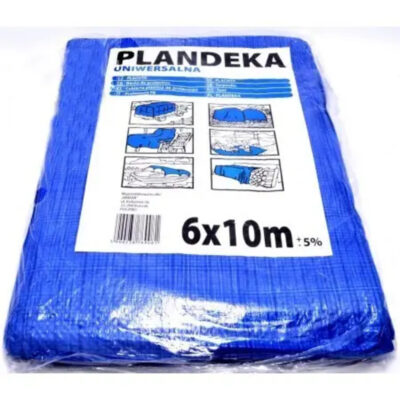 Тент Plandeka 60г/м2 універсальний синій 6*10м (MP-1007)
