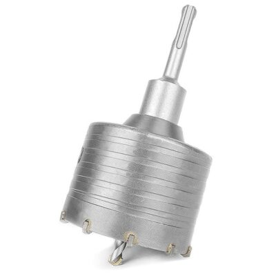 Набір коронок по бетону INTERTOOL 80мм + перехідник SDS 100мм (SD-7080)