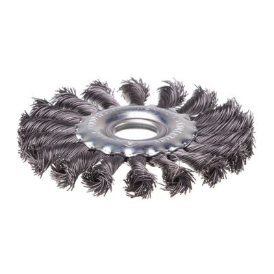 Щітка дискова INTERTOOL 150*22,2 мм сплетений дріт (BT-7150)