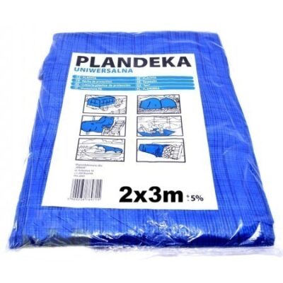 Тент Plandeka 60г/м2 універсальний синій 2*3м (MP-1001)