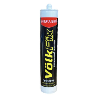 Герметик VolkFix універсальний прозорий 280мл (MP-0147)