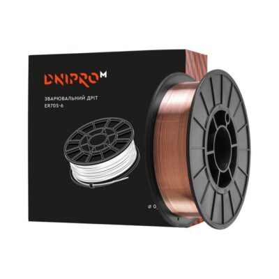 Дріт зварювальний оміднений DNIPRO-M 0.8мм 5кг (MP-0208)