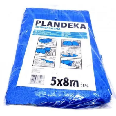 Тент Plandeka 60г/м2 універсальний синій 5*8м (MP-3826)