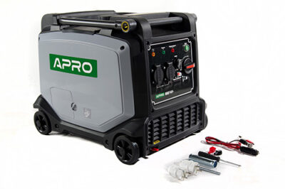 Генератор бензиновий 4-х тактний Iнверторний IG-35Е 3.5/3.8кВт (електро запуск) APRO