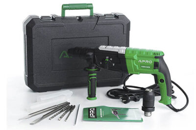 Перфоратор прямий APRO 3,5 Дж, 1050В, SDS+, 1050H DFR, кейс