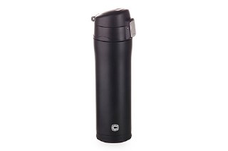 Термопляшка Sport Black 0.45 л СИЛА