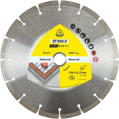 Круг алмазний Klingspor DT 300 U 230*2,3*22,23 мм універс (325348)