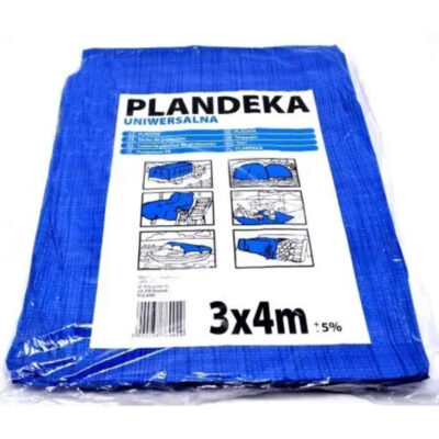 Тент Plandeka 60г/м2 універсальний синій 3*5м (MP-1008)